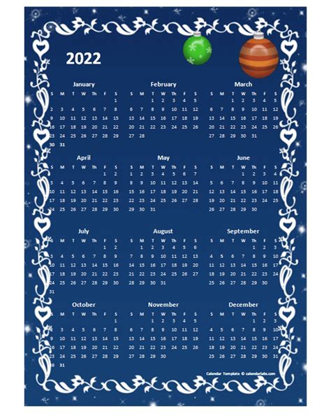 2022 Calendar Designs