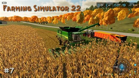 Fs22 Corn Cotton Harvesting Farming Simulator 22 7 Time