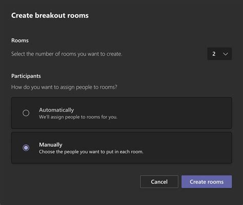 Create Breakout Rooms In Teams Meetings Microsoft Teams Marquette