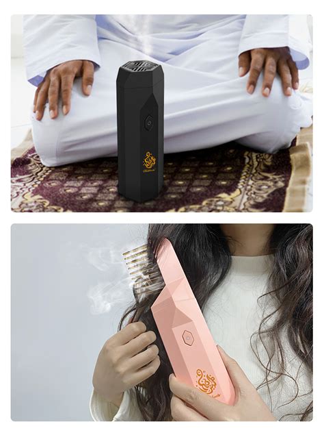 Wholesale Electric Incense Burner Abs Bakhoor In Hair Diffuser