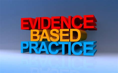 Evidence Based Practice Stock Illustrations Evidence Based