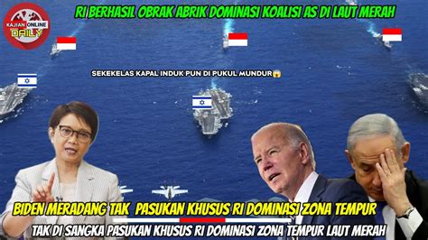 Biden Meradang Tak Di Sangka Pasukan Khusus Ri Dominasi Zona Tempur