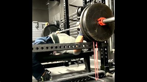 315 Bench Press 30 Lbs Bands By Team Blaha Client Mike Youtube