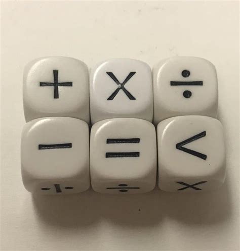 Math Dice The Dice Emporium