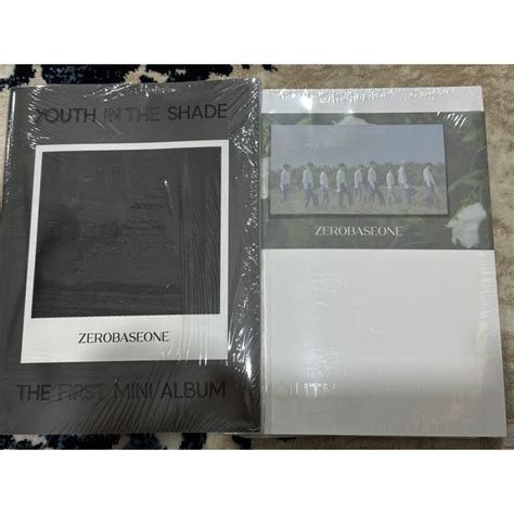 ZEROBASEONE Youth In The Shade Artbook Ver Sealed Shopee Philippines