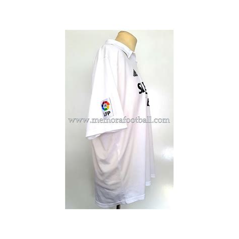 Ra L Bravo Real Madrid Cf Lfp Match Worn Shirt