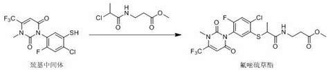 氟嘧硫草酯中间体的制备方法与流程