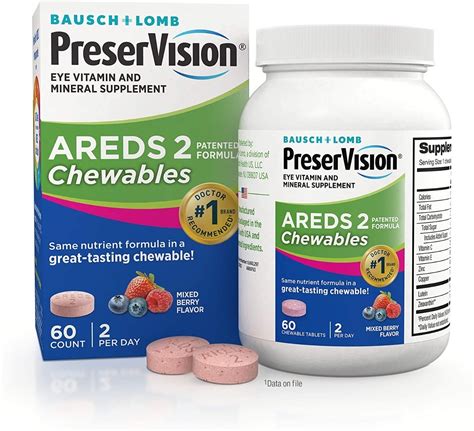 Preservision Areds2 Eye Vitamin Mineral Supplement 60 Un