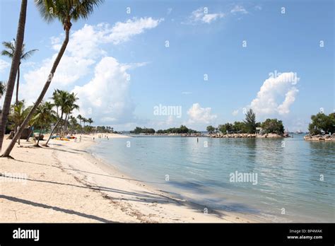 Sentosa Island, Beach, Singapore Stock Photo - Alamy