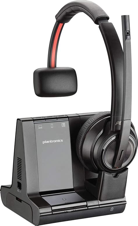 Plantronics 207309 01 Savi 8200 Series Wireless Dect Headset System Voip Phone And Device