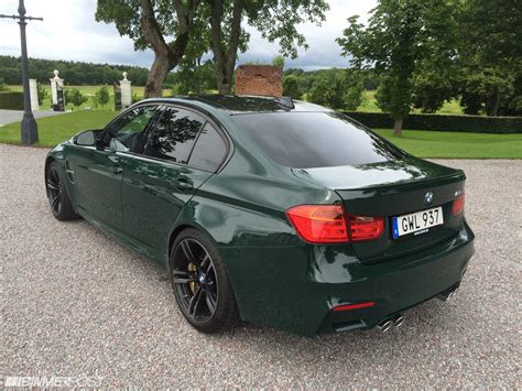 First British Racing Green BMW M3 Looks Classy
