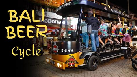 Bali Beer Cycle Kuta Beach Kuta Bali Indonesia Bali Tour Part