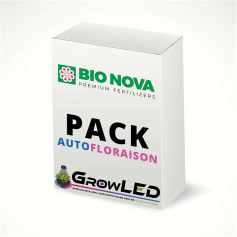 Auto Flowering Fertilizer Pack Bionova Used By The Growled Team