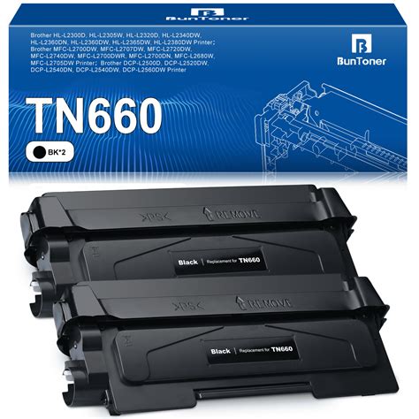 Tn660 Toner Cartridges Replacement For Brother Tn660 Tn 660 Tn630 Tn 630 For Mfc L2700dw Mfc