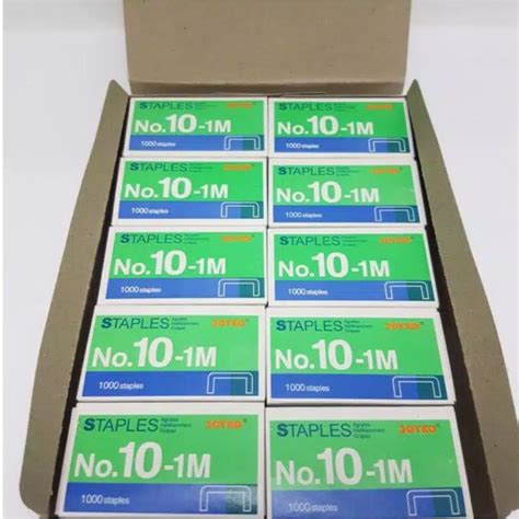 Jual Isi Staples JOYKO Isi Hekter 1 Pak 20 Kotak Shopee Indonesia