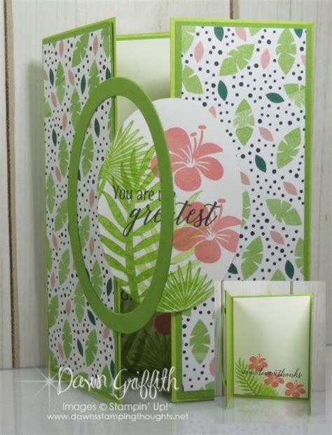 Interlocking Gate Fold Card Video Two For Thursday Dawn S Stamping