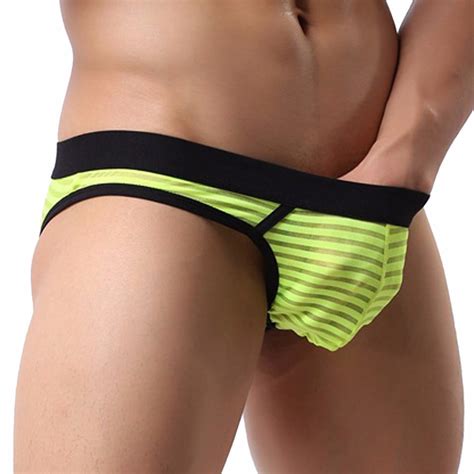 Dr Eam Mens Classic Thong Bikini Panty Panties Lingerie Sexy Hollow