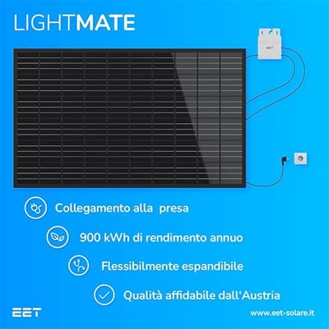 Sistema Fotovoltaico Lightmate W Recensione Consigliopro It