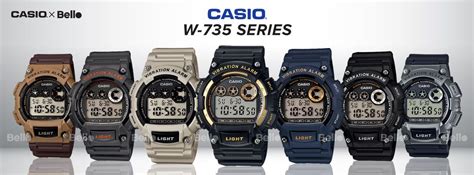 Casio W-735 Series – Bello