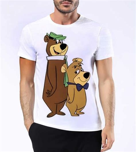 Camisa Camiseta Zé Colmeia E Catatau Ursos Desenho Filme 4 Estilo