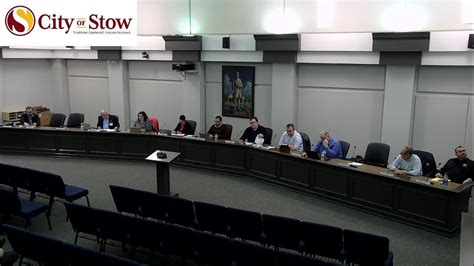 City Of Stow Council And Committee Meeting Thursday March 9 2023