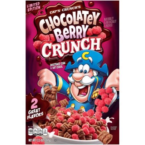 Cap N Crunch Chocolate Berry Cap N Crunch Breakfast Cereal 12 5 Oz Kroger