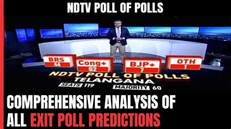 NDTV Poll Of Polls Comprehensive Analysis Of All Exit Poll Predictions