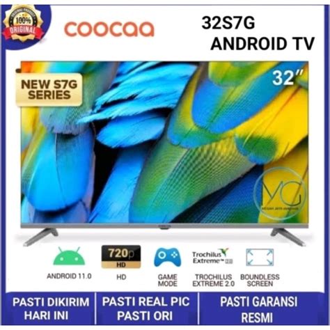 Jual Coocaa Tv Led Inch Coca S G Coca Coocaa Smart Android