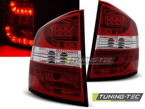 Skoda Octavia 2 lampy tył LED 4 wzory kombi 04 TTe sklep tuningowy