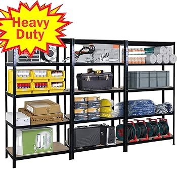 Muscle Rack Tier Heavy Duty Steel Garage Storage Shelving