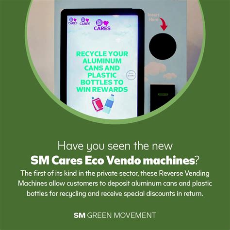 Have You Seen The New Eco Vendo Machines At Sm Mall Of Asia And Sm