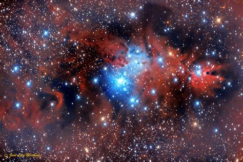 Ngc El C Mulo Del Rbol De Navidad Y La Nebulosa Del Cono