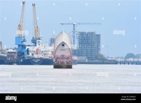 Thames Barrier Is One Of The Largest Movable Flood Barriers In The