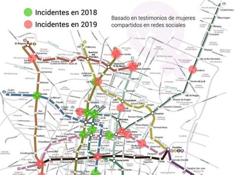 Este Mapa Registra Los Intentos De Secuestros Cerca Del Metro Y Te Dará