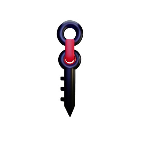 Key 3d Rendering Icon Illustration 28581025 Png