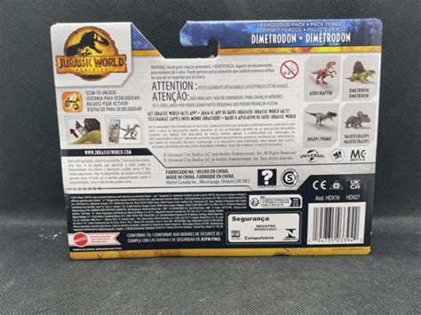 MATTEL JURASSIC WORLD Dominion Ferocious Pack Dimetrodon Dinosaur NEW