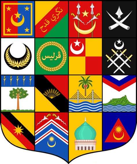 Best Malaysia Coat Of Arms Redesign Shield By Magnumdrako25 On Deviantart