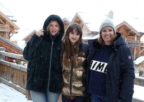 Photo Sandrine Kiberlain Thaïs Alessandrin et sa mère Lisa Azuelos