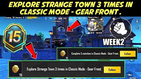 Explore Strange Town 3 Times In Classic Mode Gear Front Complete 5