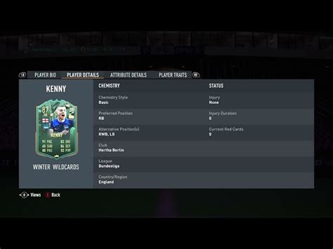 Fifa 23 Jonjoe Kenny Winter Wildcards Sbc How To Complete Estimated