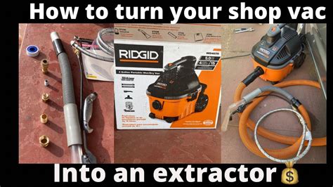 How To Turn Your Shop Vac Into An Extractor 🤠🤠 Must Watch Youtube