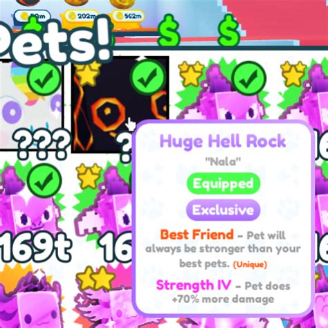 Huge Evolved Hell Rock Value In Pet Simulator 99 Best Price