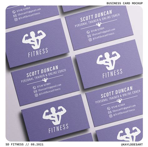 Logomark Design Sd Fitness On Behance