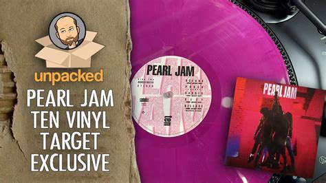 Pearl Jam Ten” Unpacking The Target Purple Splatter Vinyl Ever