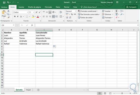 Unir Textos En Excel Youtube Riset