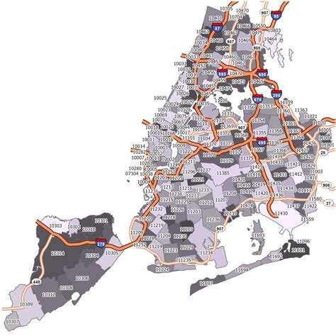 New York City Zip Code Map Gis Geography Hot Sex Picture