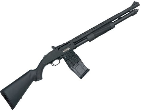 Escopeta de corredera MOSSBERG 590M MAG FED Tactical 12 76 Armería Manu