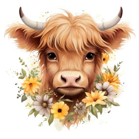 Baby Highland Cow Clip Art Unbeatable Offers