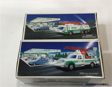 1994 Hess Rescue Trucks ShopGoodwill