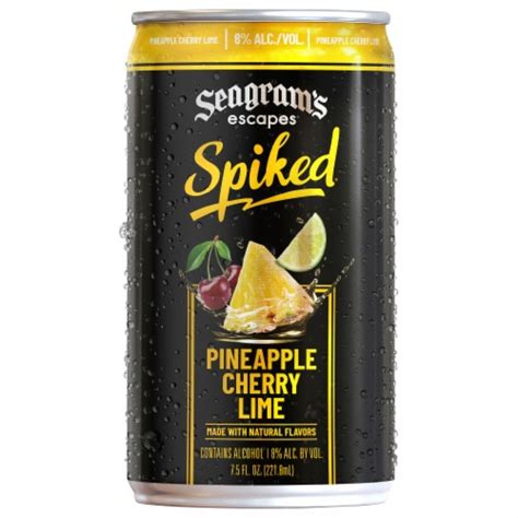 Seagram S Escapes Spiked Pineapple Cherry Lime Flavored Hard Beverage